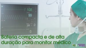 Leia mais sobre o artigo Monitor médico com bateria de alta duração