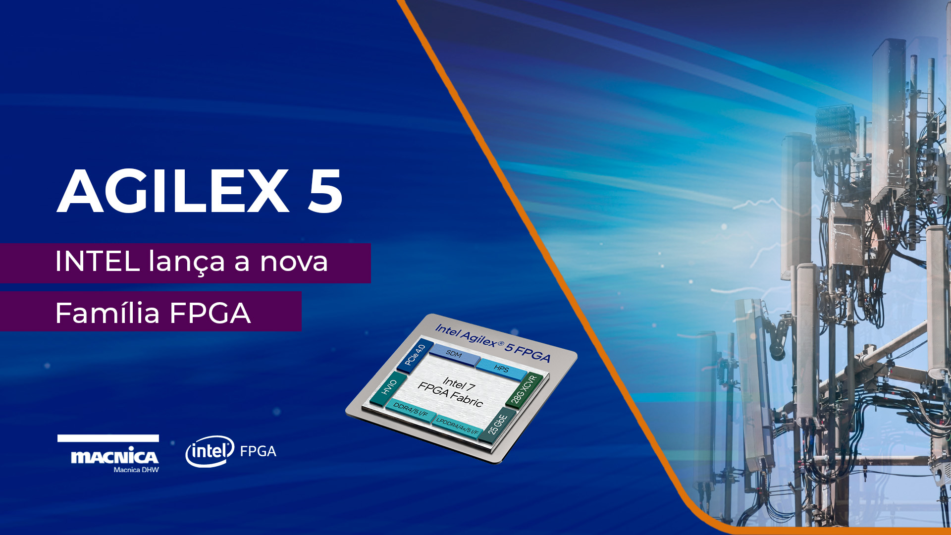 Leia mais sobre o artigo Intel lança a Agilex 5: nova família de FPGA
