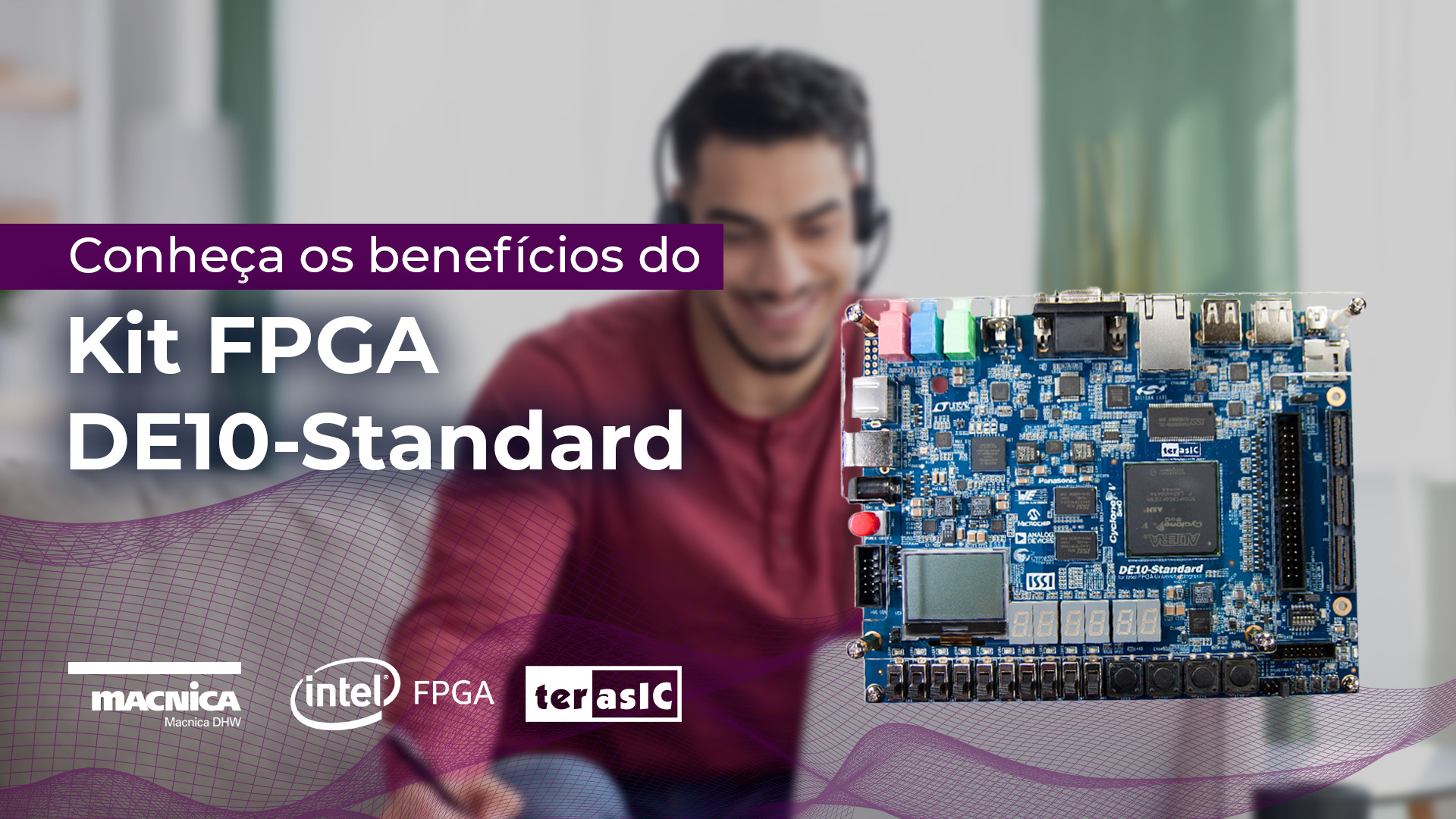 Leia mais sobre o artigo Conheça os benefícios do kit FPGA DE10-Standard