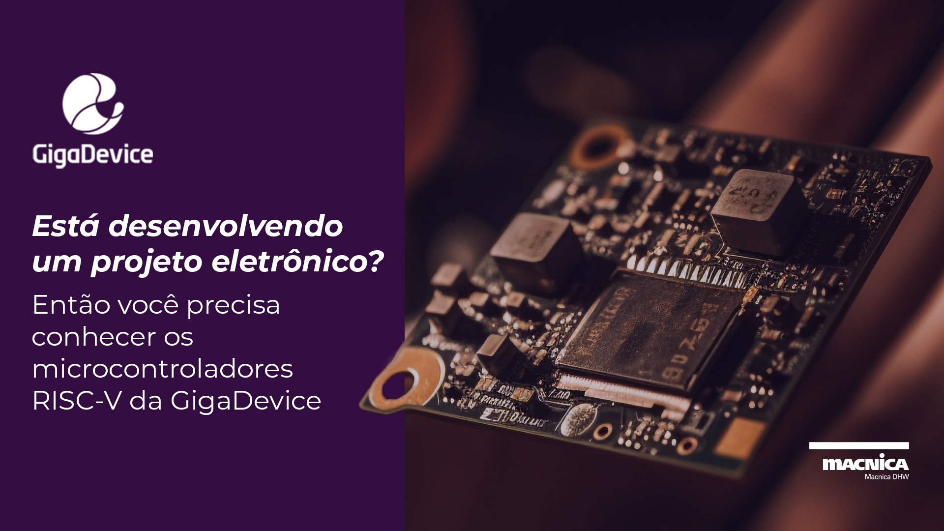 Leia mais sobre o artigo Conheça o microcontrolador RISC-V ideal para o seu projeto eletrônico