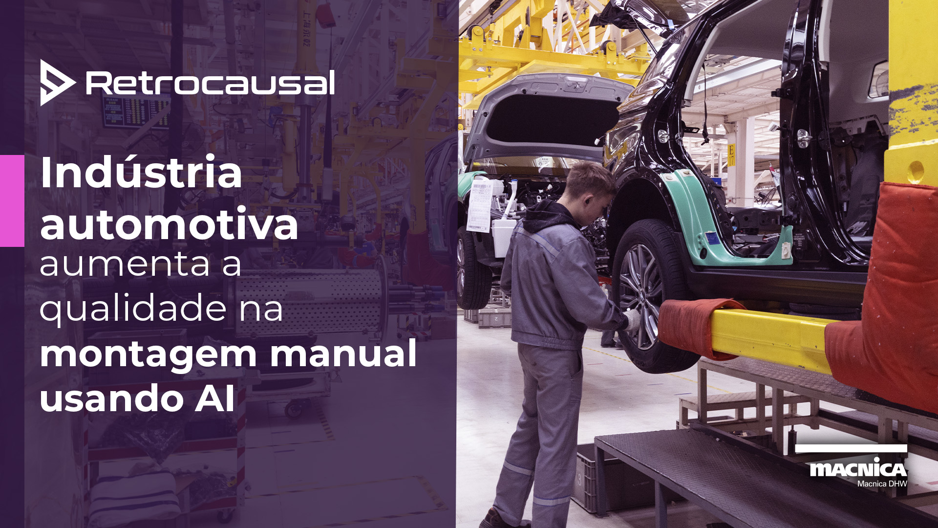 Leia mais sobre o artigo Indústria automotiva aumenta a qualidade na montagem manual usando AI