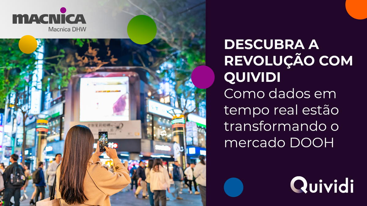 Leia mais sobre o artigo Como Dados em Tempo Real Estão Transformando o Mercado DOOH: Descubra a Revolução com Quividi