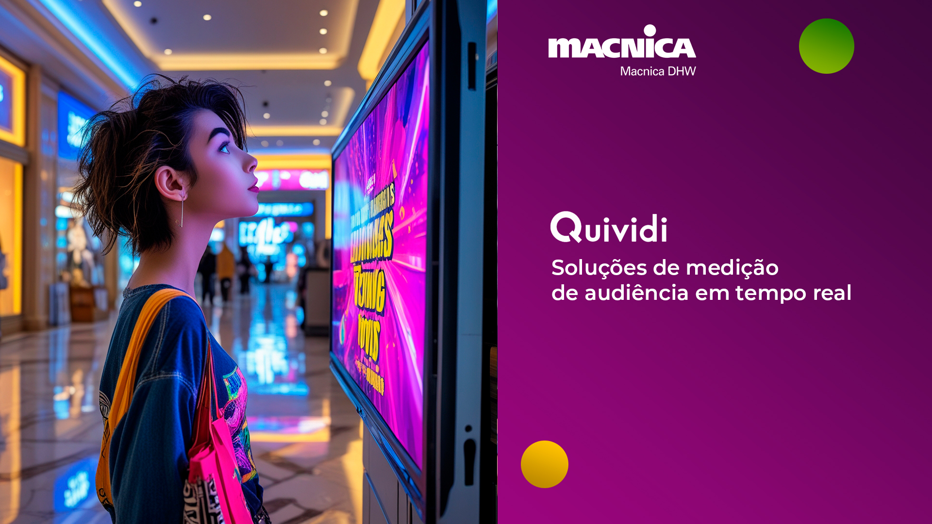 Quividi: soluções de medição de audiência em tempo real personalizam anúncios DOOH no carnaval