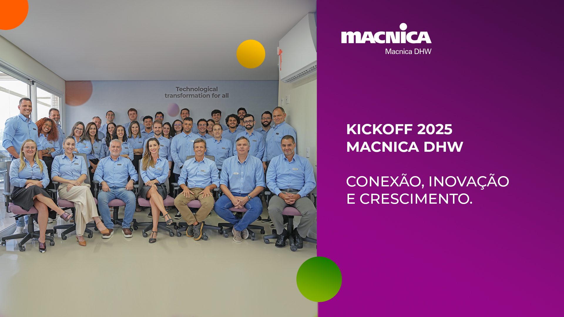 Leia mais sobre o artigo Kickoff 2025: semana de conexão e crescimento na Macnica DHW