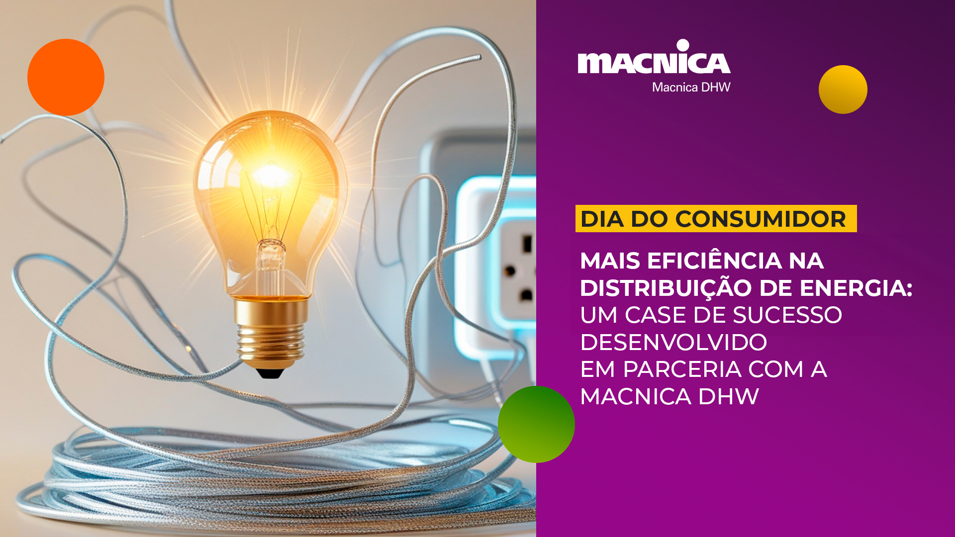 Leia mais sobre o artigo Dia do consumidor: como a tecnologia otimiza o fornecimento de energia