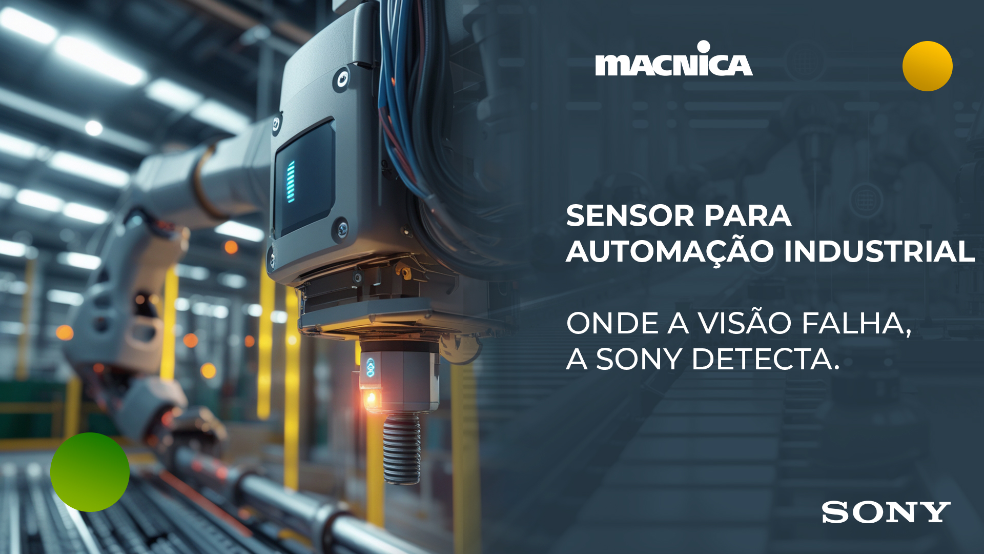 Leia mais sobre o artigo Sensor de imagem Sony: a revolução da automação industrial com precisão e IA