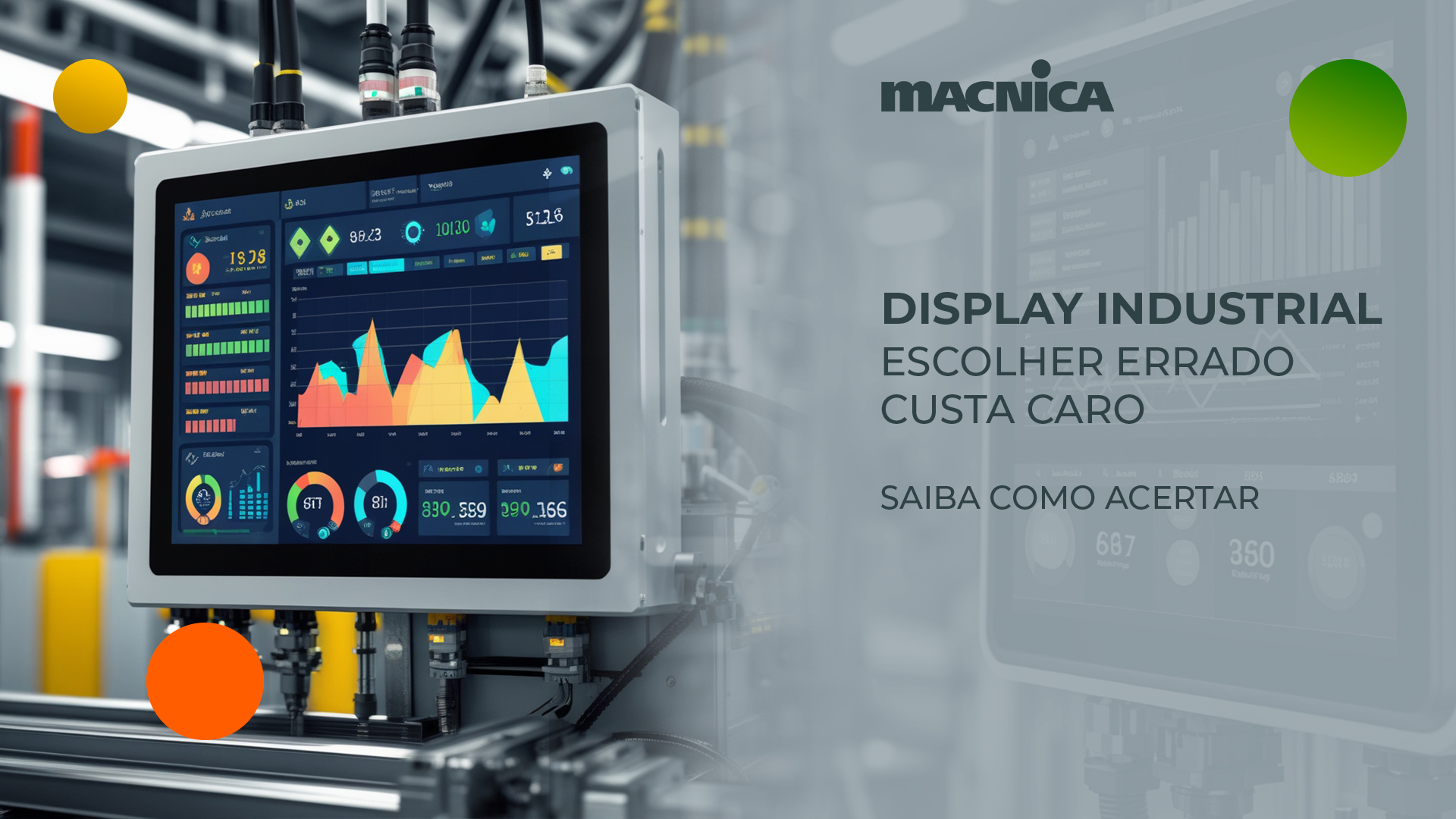 No momento, você está visualizando Display industrial: o que considerar em alta resistência e personalização