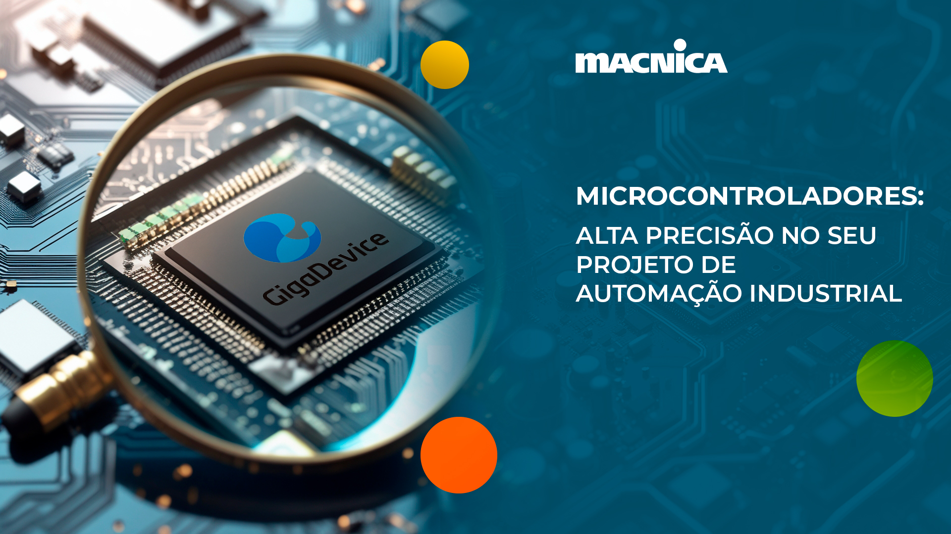 Leia mais sobre o artigo Microcontroladores GigaDevice: automação industrial com inovação