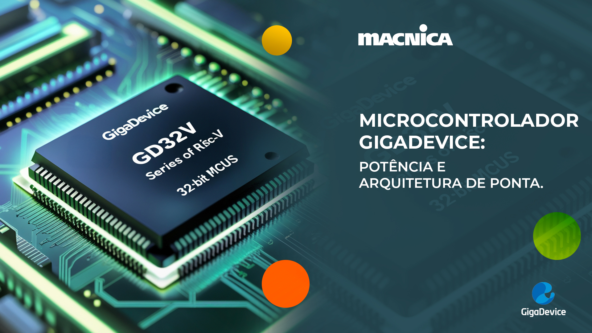 Leia mais sobre o artigo Microcontrolador GigaDevice: mais performance para seus projetos embarcados