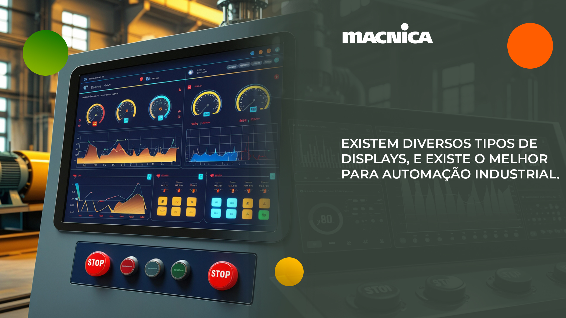 No momento, você está visualizando Display industrial para automação em fábricas