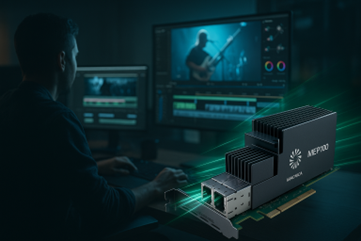 MEP100 para broadcasters e operadoras de TV: migre do SDI para IP com mais qualidade, menos custo e maior confiabilidade: uma solução validada por grandes grupos dos EUA.