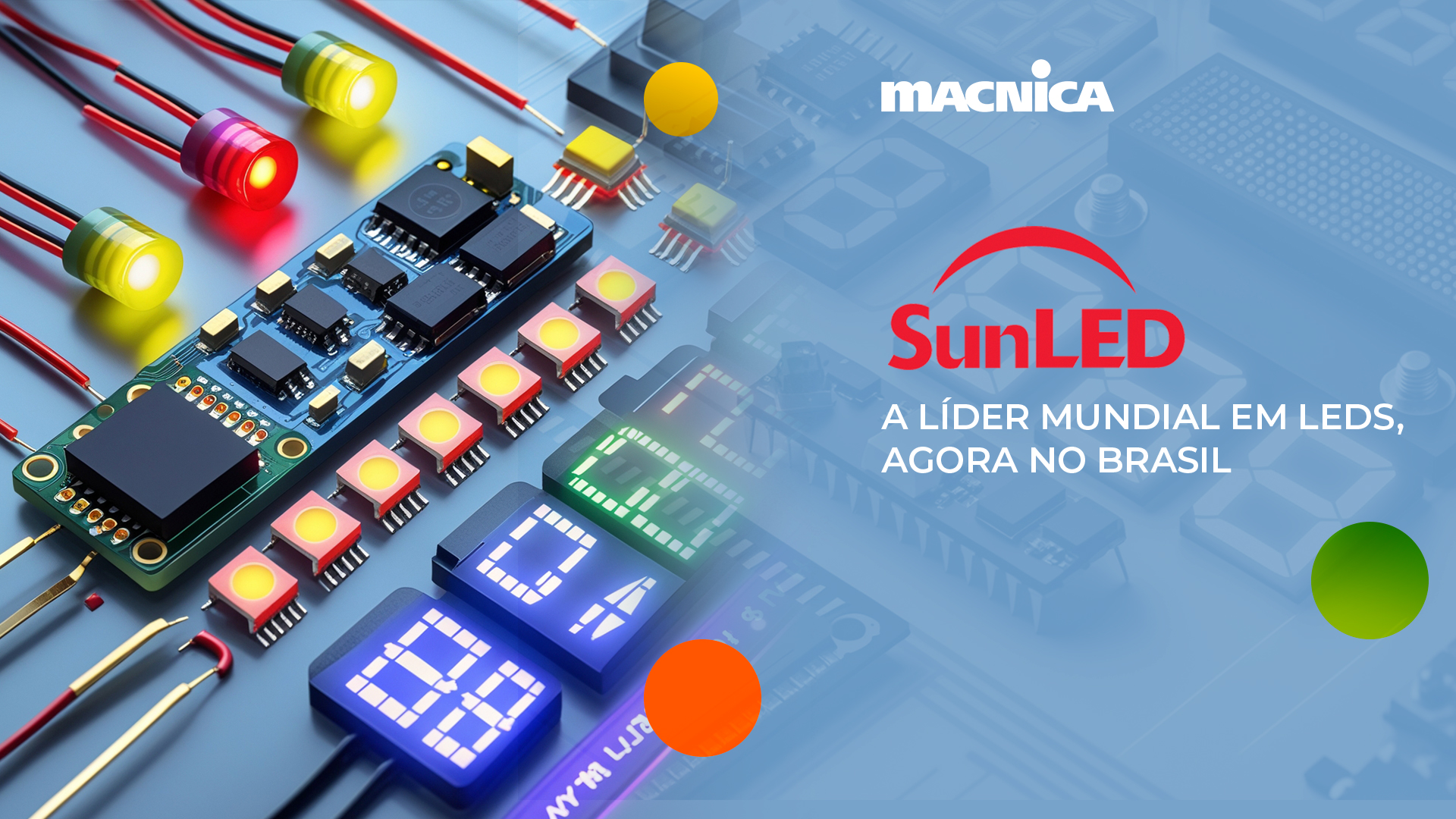 No momento, você está visualizando Distribuidor SunLED: soluções LED de alta qualidade para todos os setores