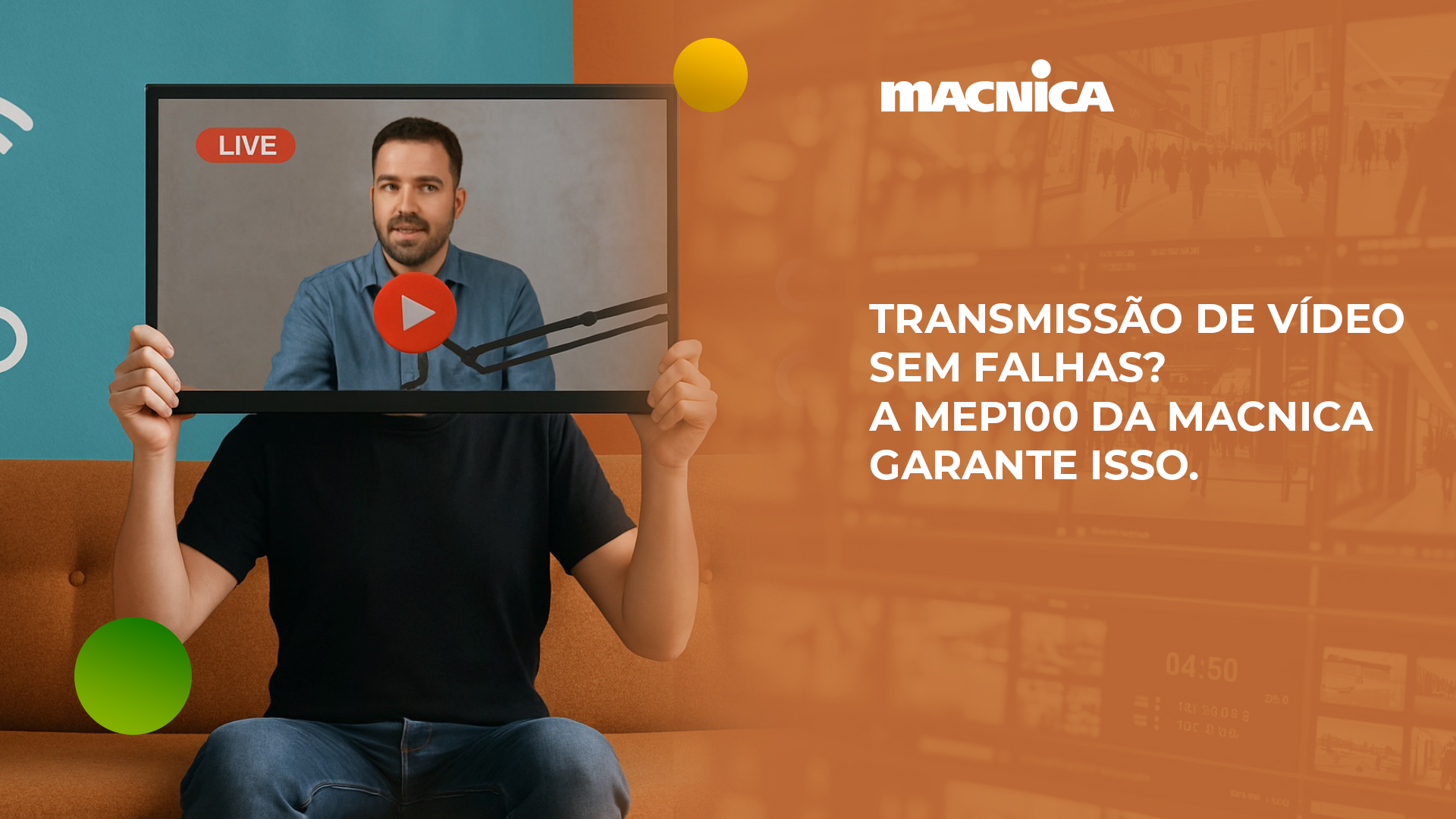 No momento, você está visualizando MEP100 para transmissão broadcast: confiabilidade e controle em tempo real