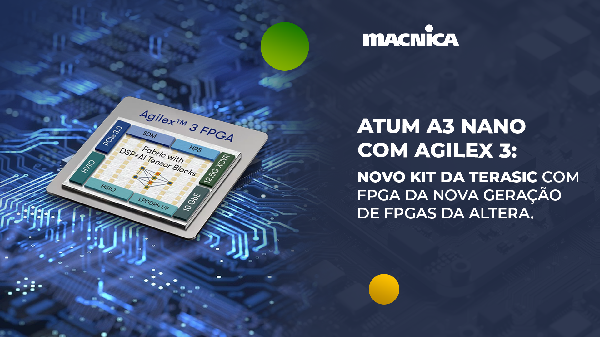 No momento, você está visualizando Agilex 3: a nova geração de FPGA Altera para inovação sem limites