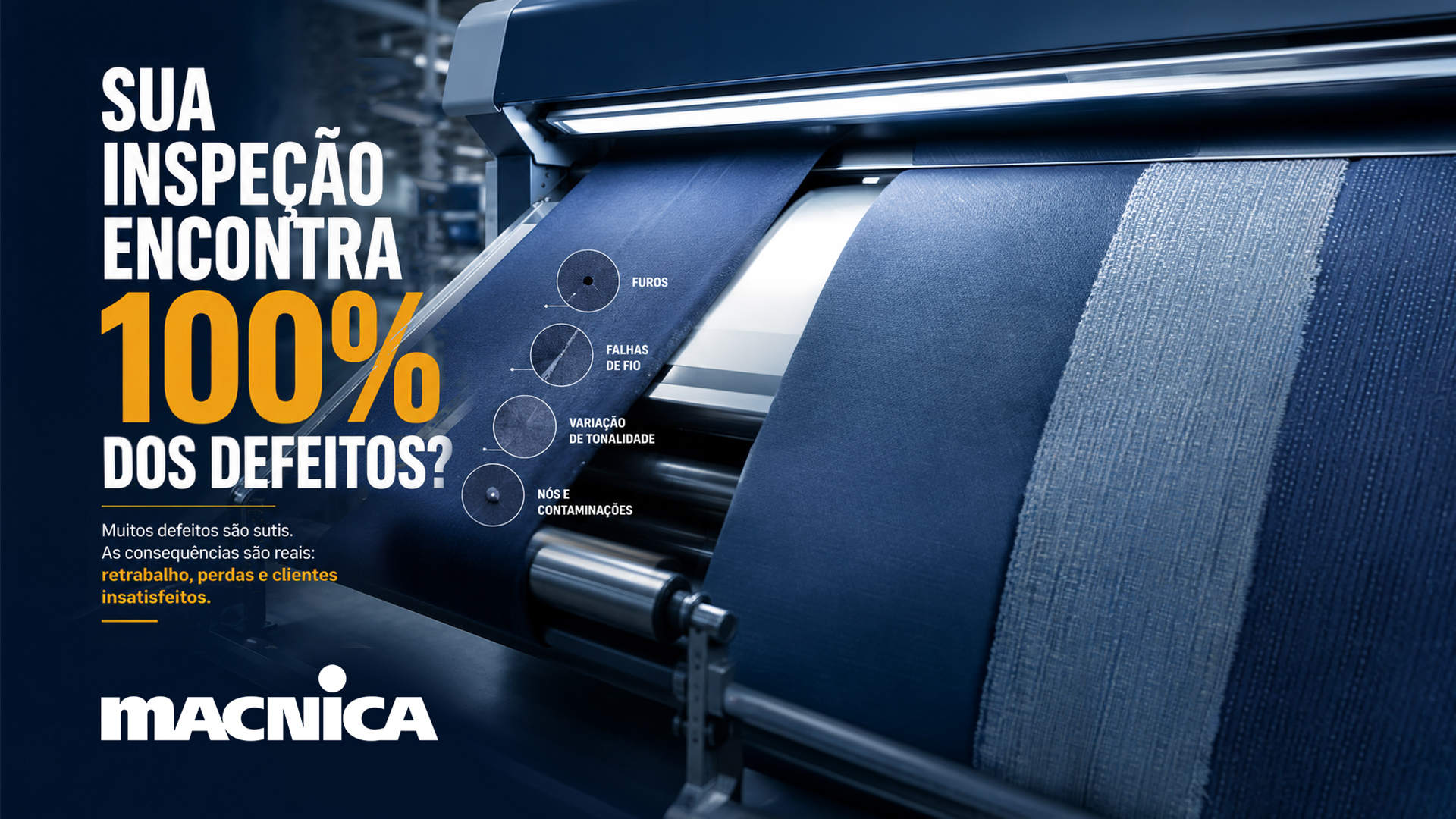 Leia mais sobre o artigo Visão computacional têxtil Macnica ou inspeção manual: o que muda na qualidade?