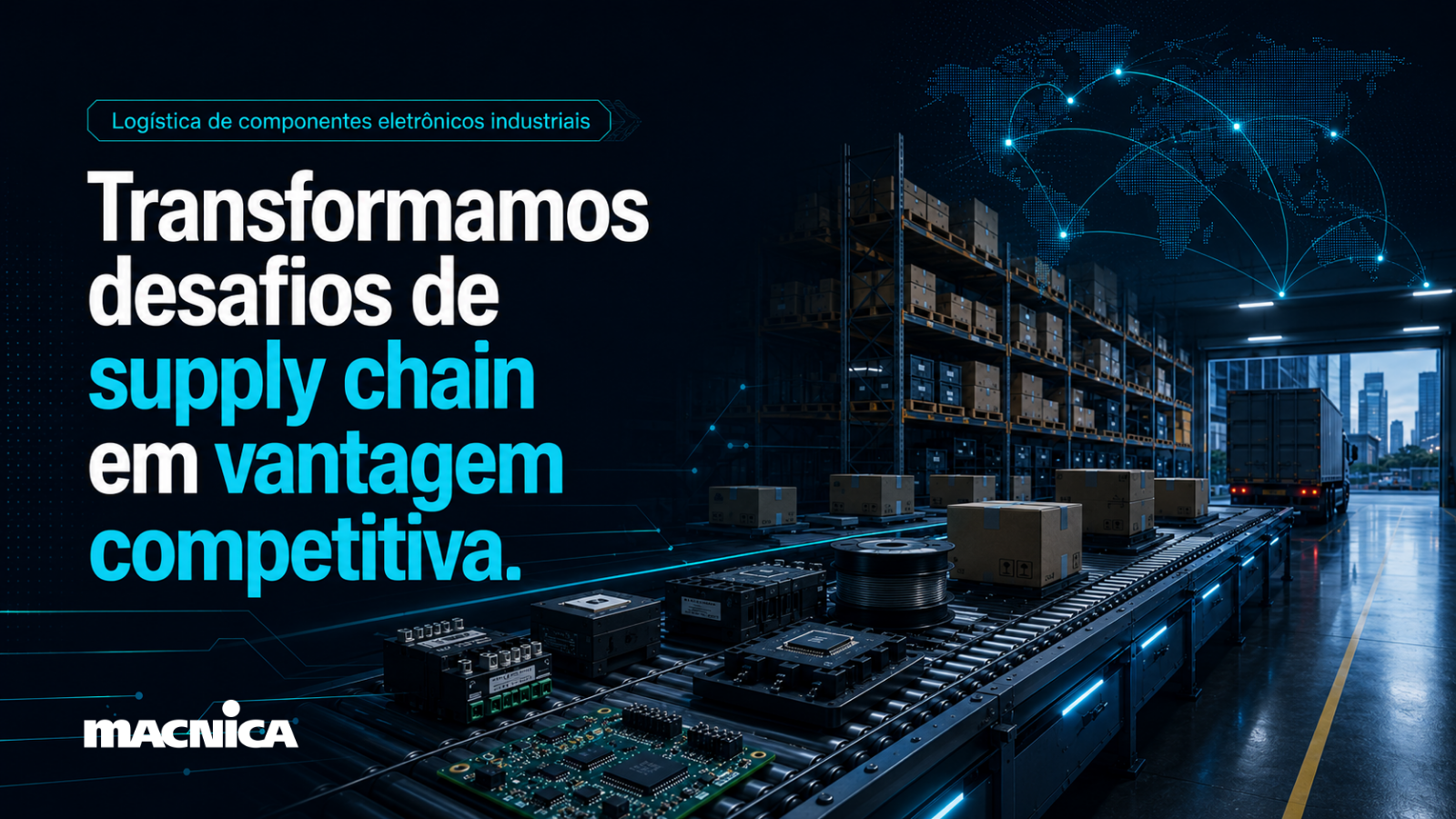 Leia mais sobre o artigo Logística de componentes eletrônicos industriais: o barato hoje pode sair caro amanhã