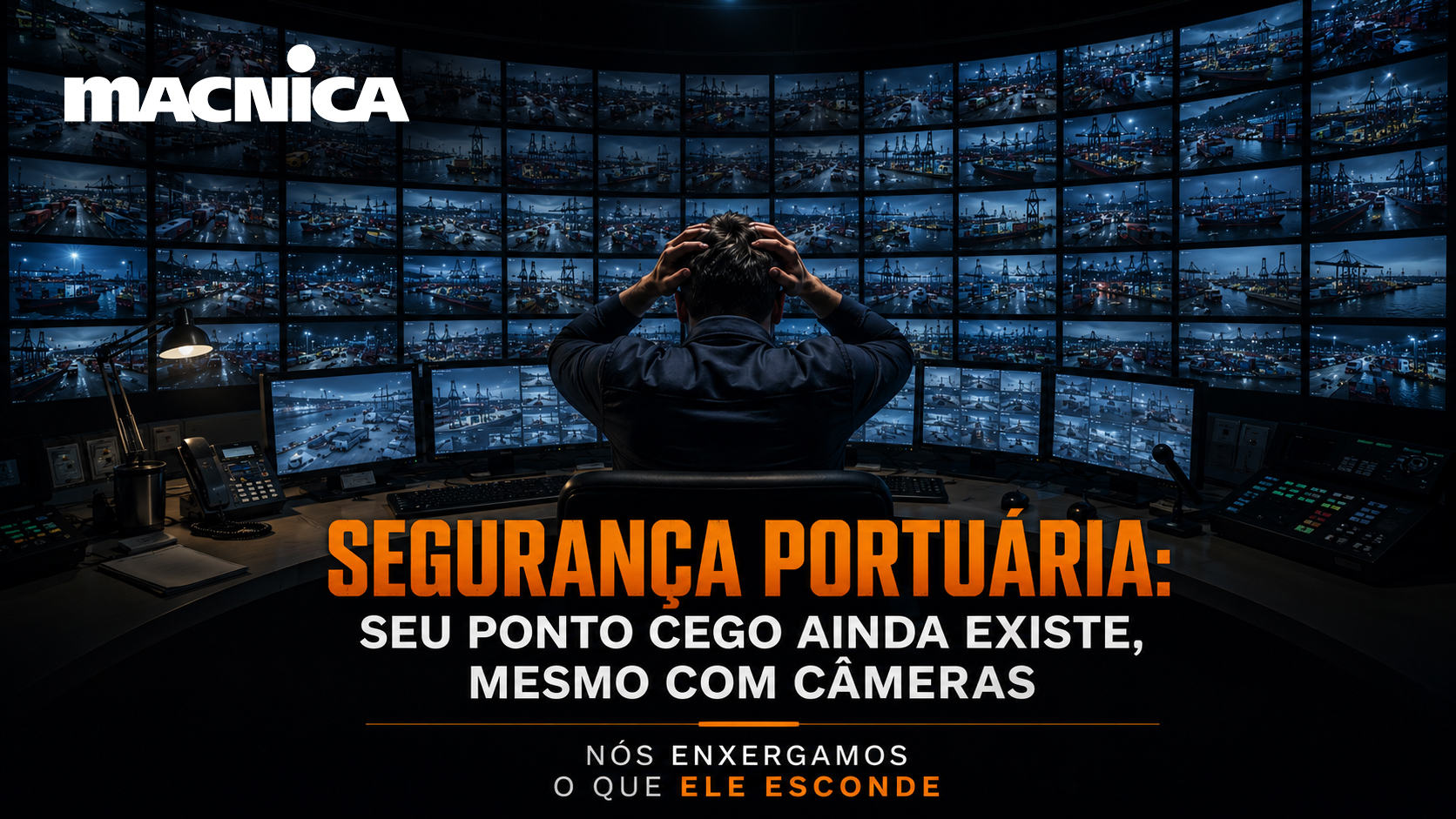 Leia mais sobre o artigo Videomonitoramento para portos: como identificar riscos antes dos incidentes