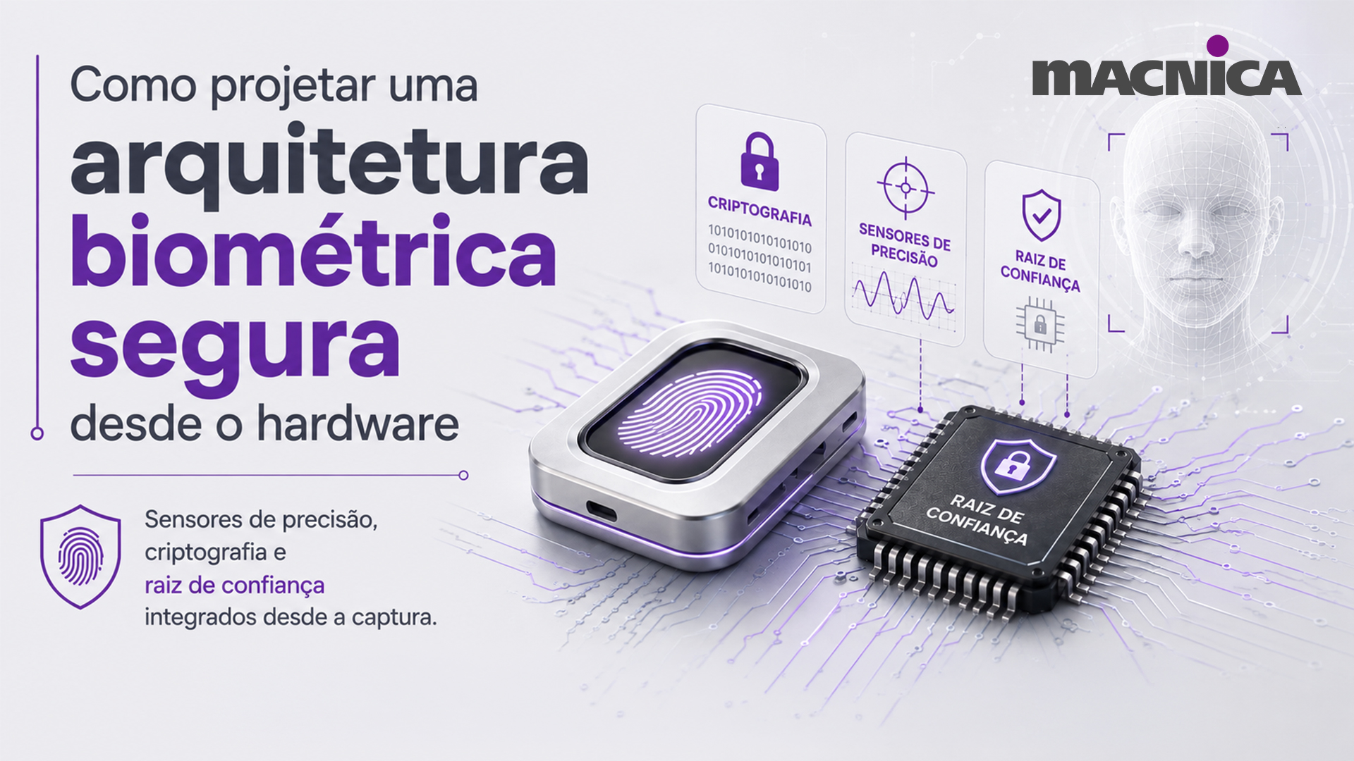 Leia mais sobre o artigo Biometria segura: como unir sensores de precisão e segurança embarcada